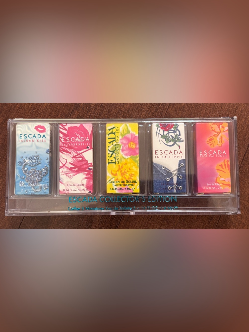 Escada Mini Fragrance Set –minis vintage collectors item
